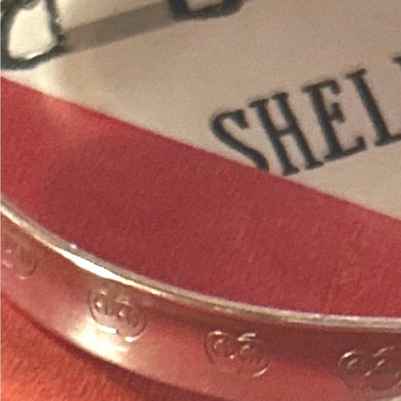 Rare Eden Hand Arts Apple Logo Cape Cod Cuff Bracelet HTF - Picture 4 of 9